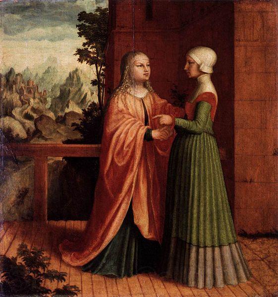Master of Ab Monogram The Visitation Norge oil painting art
